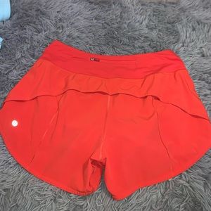 Size 10 Lululemon Speed Up Shorts 4"